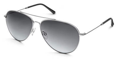 Солнцезащитные очки унисекс Audi Aviator Sunglasses, Gun Metal