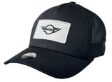 Бейсболка унисекс MINI Logo Patch Trucker Cap, Black, артикул 80162460851