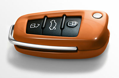 Футляр для ключа Audi Painted key cover, samoa orange