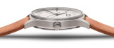 Женские наручные часы Audi Watch, Womens, Silver/Brown, артикул 3101800300