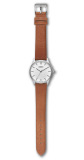Женские наручные часы Audi Watch, Womens, Silver/Brown, артикул 3101800300