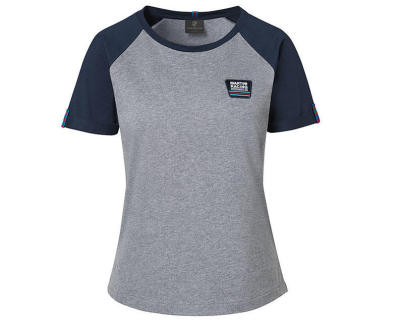 Женская футболка Porsche T-shirt, Ladies, Martini Racing, Grey/Blue