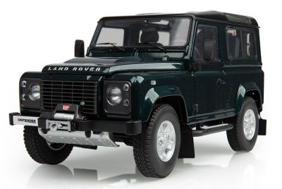 Модель автомобиля Land Rover Defender 90, Scale 1:18, Green Metallic