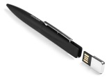 Шариковая ручка с флешкой Skoda Ballpoint Pen with USB 8 GB, Black, артикул 000087210AP