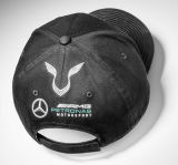 Бейсболка Mercedes F1 Cap Lewis Hamilton, Edition 2018, Black, артикул B67996127