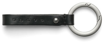 Кожаный брелок Volvo Lifestyle Key Ring, Black