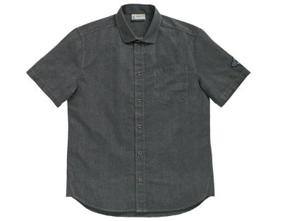 Мужская рубашка с коротким рукавом BMW Motorrad Short Sleeve Shirt, Men, Dark Grey