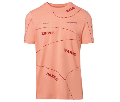 Футболка унисекс Porsche Motorsports Le Mans 911 RSR T-shirt - Pink Pig