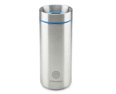 Термокружка Volkswagen Thermo Mug, Silver/Blue