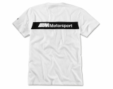 Мужская футболка BMW Motorsport Graphic T-Shirt, M8 GTE, Men, White, артикул 80142461096