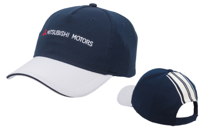 Бейсболка Mitsubishi Logo Baseball Cap, Blue/White