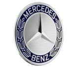Колпачок ступицы колеса Mercedes, синий, дизайн Roadster, Hub caps, roadster design, blue, артикул A17140001255337