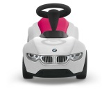 Детский автомобиль BMW Baby Racer III, White / Raspberry Red, артикул 80932413784
