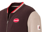 Мужская куртка-бомбер Audi Heritage Sweatjacket, Mens, Brown, артикул 3131800302