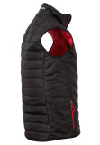 Стеганый мужской жилет Audi Sport Quilted Vest, Mens, Black/Red, артикул 3131801802