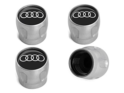 Комплект из 4-х колпачков на нипель Audi Valve Stem Caps