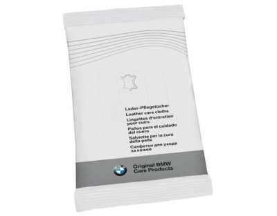 Салфетки для ухода за кожей BMW Genuine Car Interior Leather Cleaning Care Cloths 10-Pack