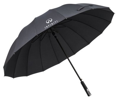 Большой зонт-трость Infiniti Stick Umbrella, Black