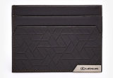 Кожаный футляр для банковских карт Lexus Cardholder, Brown Leather, артикул LMLS0013XL
