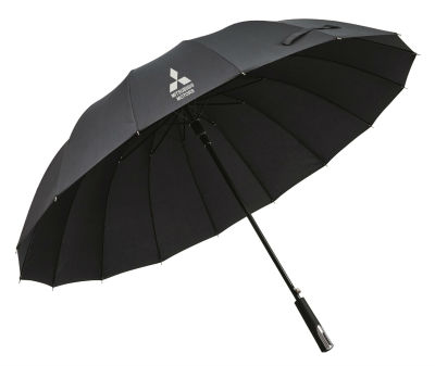 Большой зонт-трость Mitsubishi Stick Umbrella XL, Black