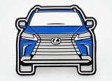 Набор детских значков Lexus Kids Pin Badges Set of four, артикул LMKC00038L