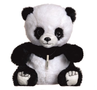 Мягкая игрушка медвежонок панда Mazda Plush Toy Panda Bear, White/Black