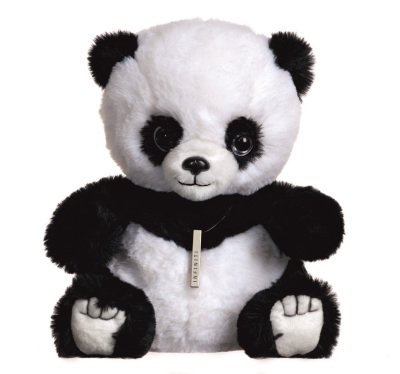 Мягкая игрушка медвежонок панда Infiniti Plush Toy Panda Bear, White/Black