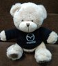 Плюшевый мишка Mazda Plush Toy Teddy Bear, Beige/Black