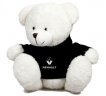 Плюшевый медведь Renault Plush Toy Bear, White/Black