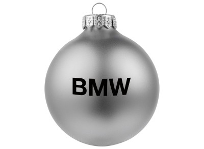 Елочный шар BMW Christmas Ball, Silver NM