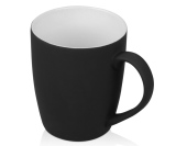 Фарфоровая кружка Haval Logo Mug, Soft-touch, 360ml, Black/White, артикул HLA25109