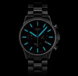Мужские наручные часы хронограф Audi Chronograph Titanium, Mens, silver/black, артикул 3102200200