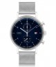 Мужские наручные часы хронограф Audi Chronograph, silver/night blue