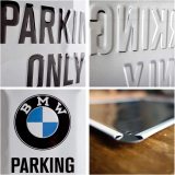 Металлическая пластина BMW Parking Only Tin Sign, 30x40, Nostalgic Art, артикул NA23200