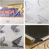 Металлическая пластина Honda Logo Evolution Tin Sign, 30x40, Nostalgic Art, артикул NA23336