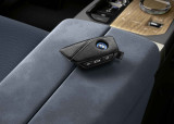 Оригинальный кожаный футляр для ключей BMW Key Case, Leather, Black, артикул 82295A2C220