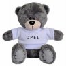 Плюшевый мишка Opel Plush Toy Teddy Bear, Grey/White
