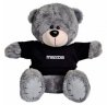 Плюшевый мишка Mazda Plush Toy Teddy Bear, Grey/Black