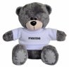 Плюшевый мишка Mazda Plush Toy Teddy Bear, Grey/White