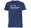 Мужская футболка BMW Motorrad T-Shirt M Motorsport, Men, Dark Blue