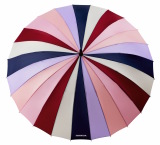 Большой цветной зонт-трость Honda Stick Umbrella, Multicolour, артикул FKMCUHA