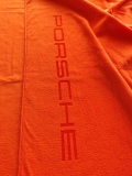 Флисовый плед Porsche Crest Fleece Blanket, Orange, артикул WAP354A250P0MR