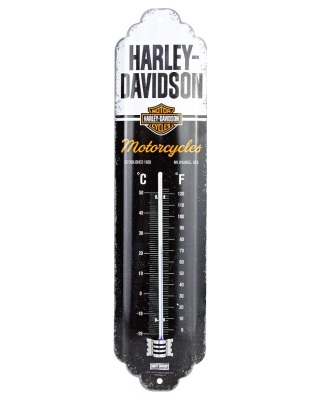 Термометр Harley-Davidson Motorcycles, Retro Thermometer, Nostalgic Art