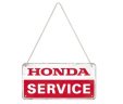 Металлическая пластина с подвесом Honda Service, Hanging Sign, 10x20, Nostalgic Art