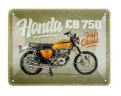 Металлическая пластина Honda MC CB750 Four Classic, Tin Sign, 15x20, Nostalgic Art