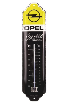 Термометр Opel Service Station, Analogue Retro Thermometer, Nostalgic Art