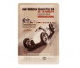 Металлическая пластина Audi AVD Oldtimer Grand Prix `84, Tin Sign, 20x30, Nostalgic Art