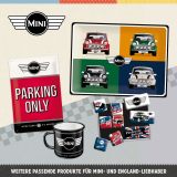 Металлическая пластина MINI Cars Pop Art, Tin Sign, 30x40, Nostalgic Art, артикул NA23254