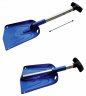 Алюминиевая складная лопата для снега Mitsubishi Foldable Snow Shovel, Blue/Silver/Black