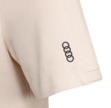 Мужская рубашка-поло Audi Poloshirt, men, nature, артикул 3132300102